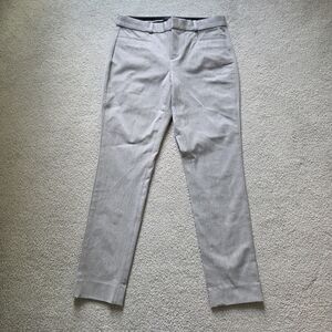 Banana Republic Light Gray Sloan Curvy Fit Dress Pants Women's Size 2